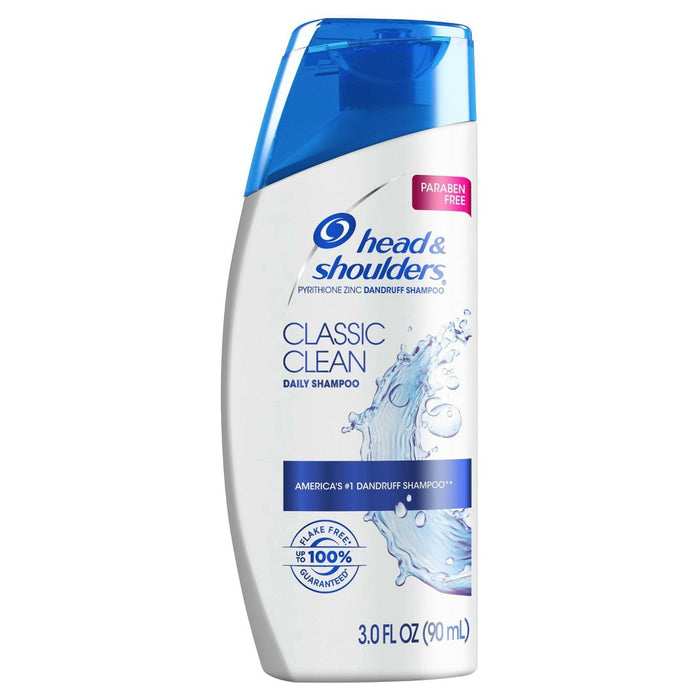 Head & Shoulders Classic Clean Daily-Use Anti-Dandruff Paraben Free Shampoo - 3 fl oz