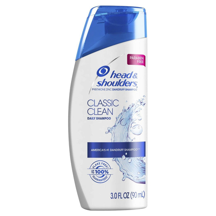 Head & Shoulders Classic Clean Daily-Use Anti-Dandruff Paraben Free Shampoo - 3 fl oz