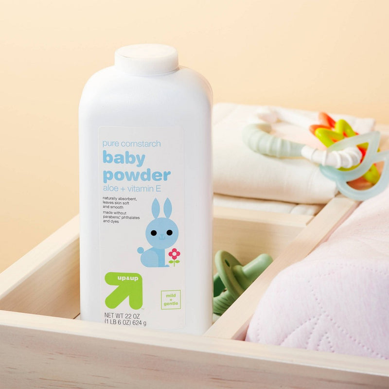 Baby Powder - Aloe Vera Vitamin E - 22oz - up & up