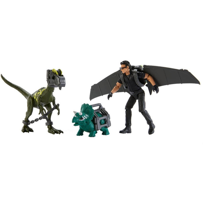 Jurassic Park Dr. Ian Malcolm Glider Escape Pack (Target Exclusive)