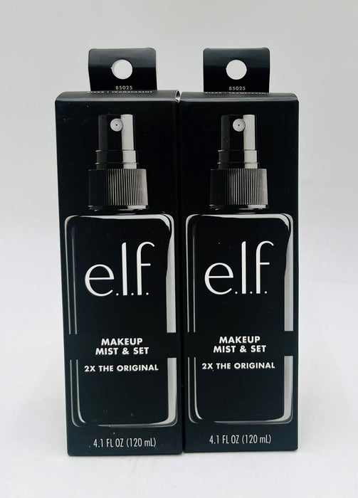 2 PACK e.l.f. Makeup Mist & Set Large - 4.1 fl oz