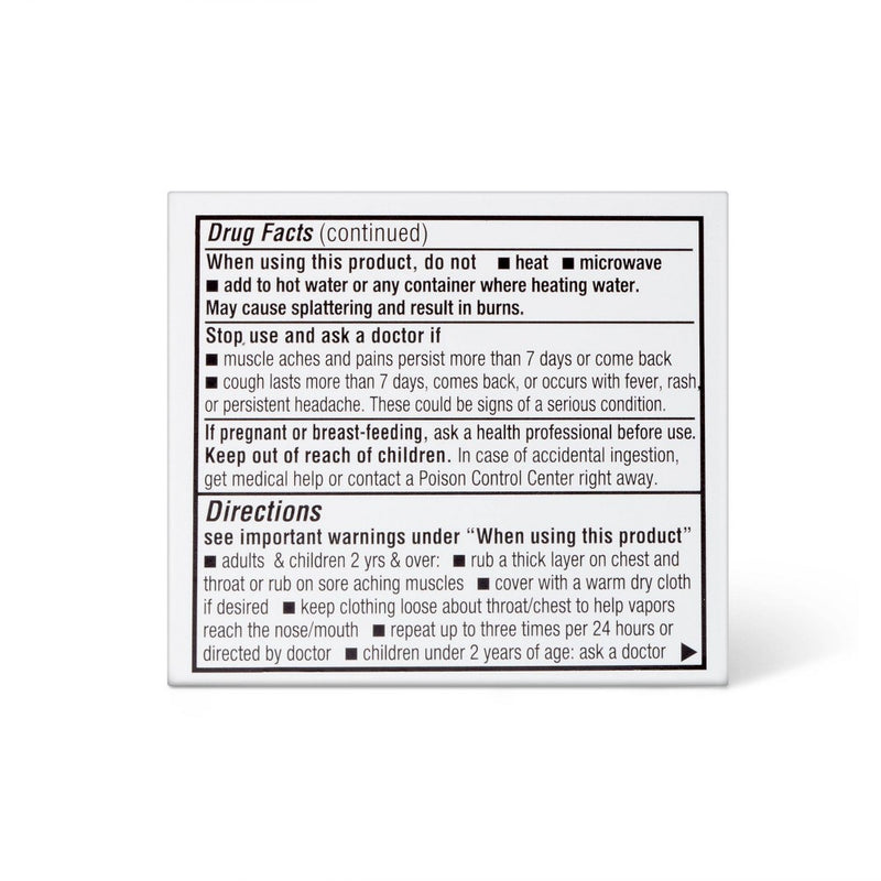 Cough Suppressant & Topical Analgesic Chest Rub Ointment - 1.76oz - up & up