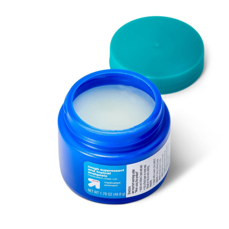 Cough Suppressant & Topical Analgesic Chest Rub Ointment - 1.76oz - up & up