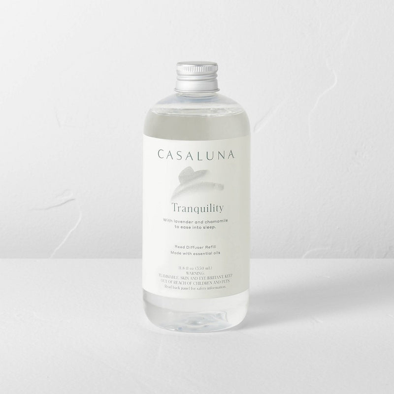 350ml Tranquility Reed Diffuser Refills Clear - Casaluna