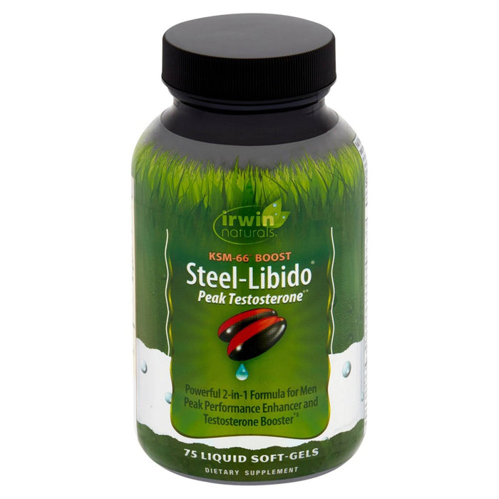 Irwin Naturals Steel Libido Peak Testosterone Softgels - 75ct