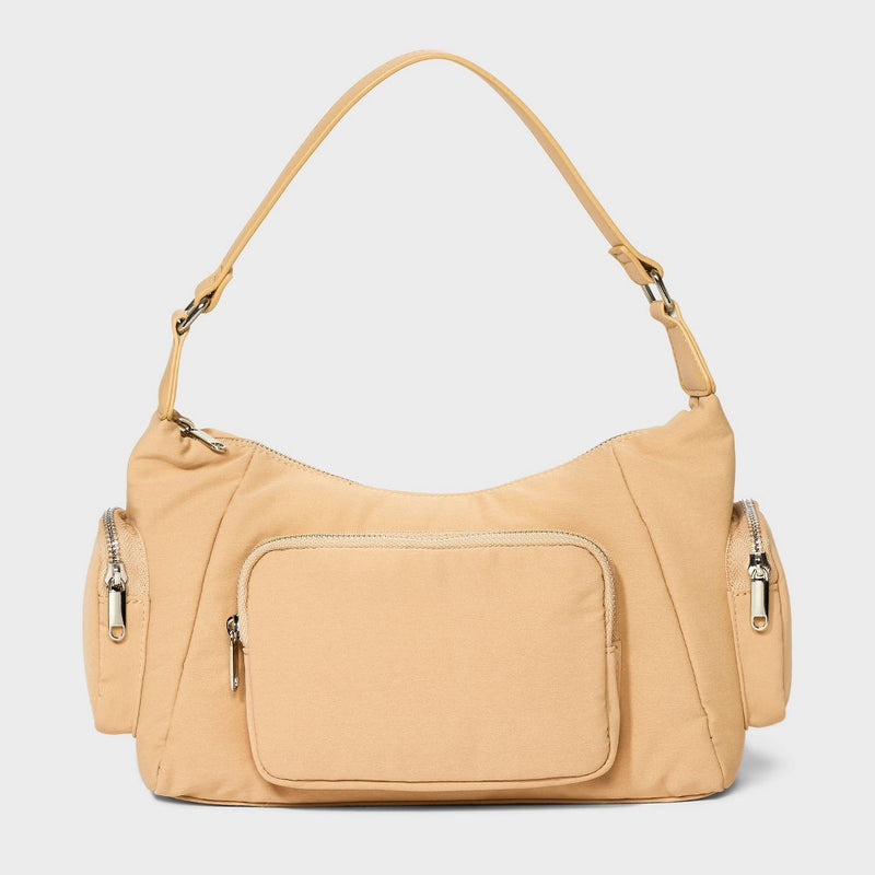 Utility Shoulder Handbag - Wild Fable Tan