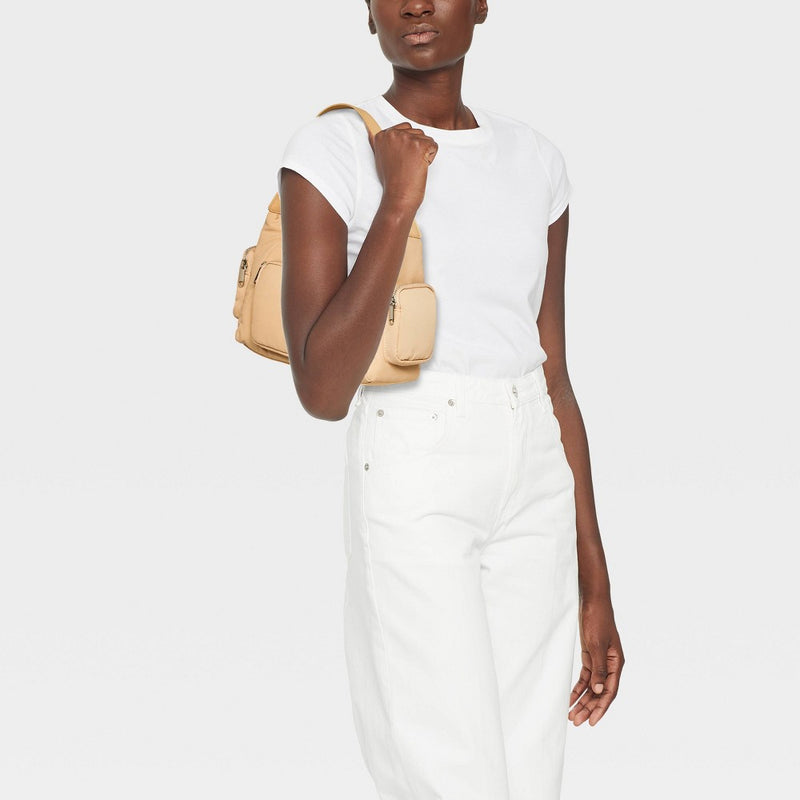 Utility Shoulder Handbag - Wild Fable Tan