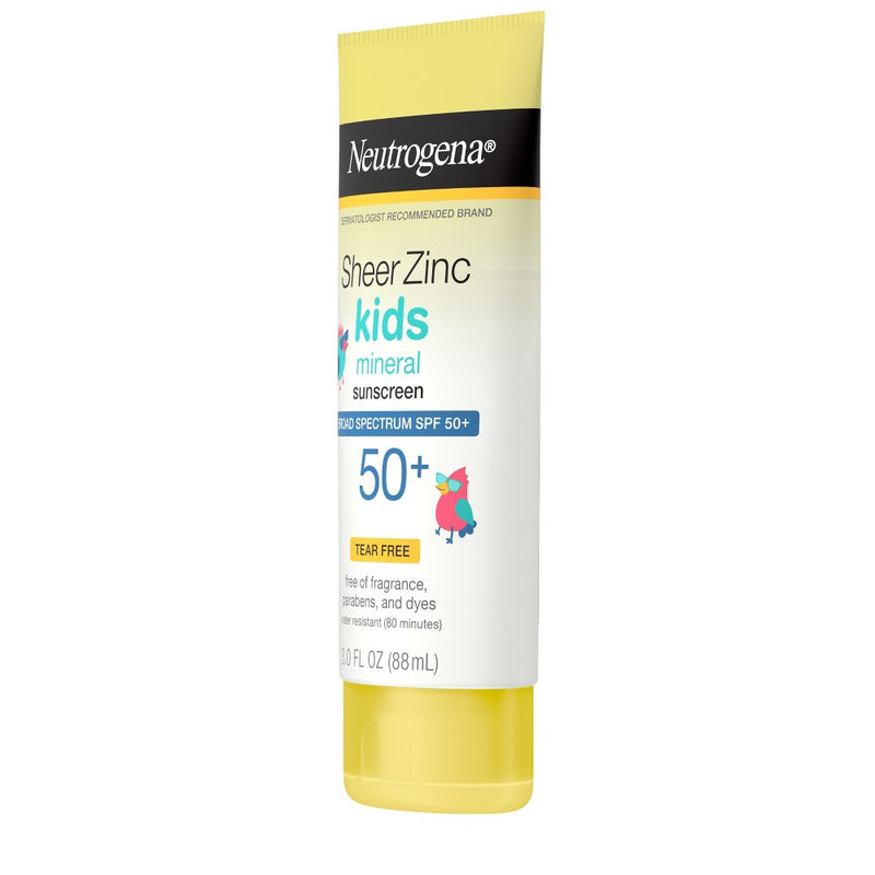 Neutrogena Sheer Zinc Kids Sunscreen Lotion - SPF 50 - 3 fl oz