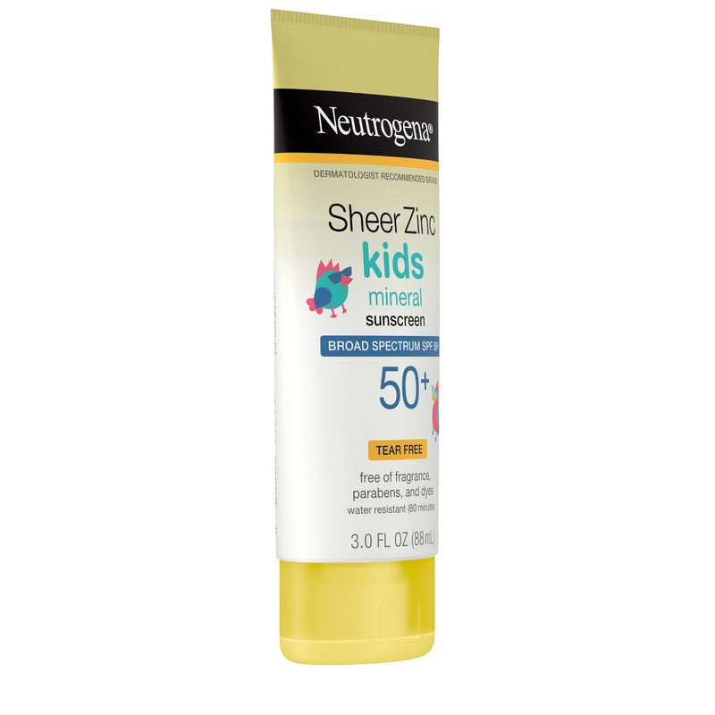 Neutrogena Sheer Zinc Kids Sunscreen Lotion - SPF 50 - 3 fl oz