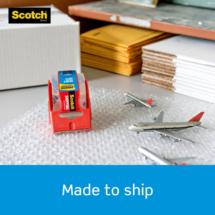Scotch Heavy Duty Shipping Packaging Tape with Dispenser