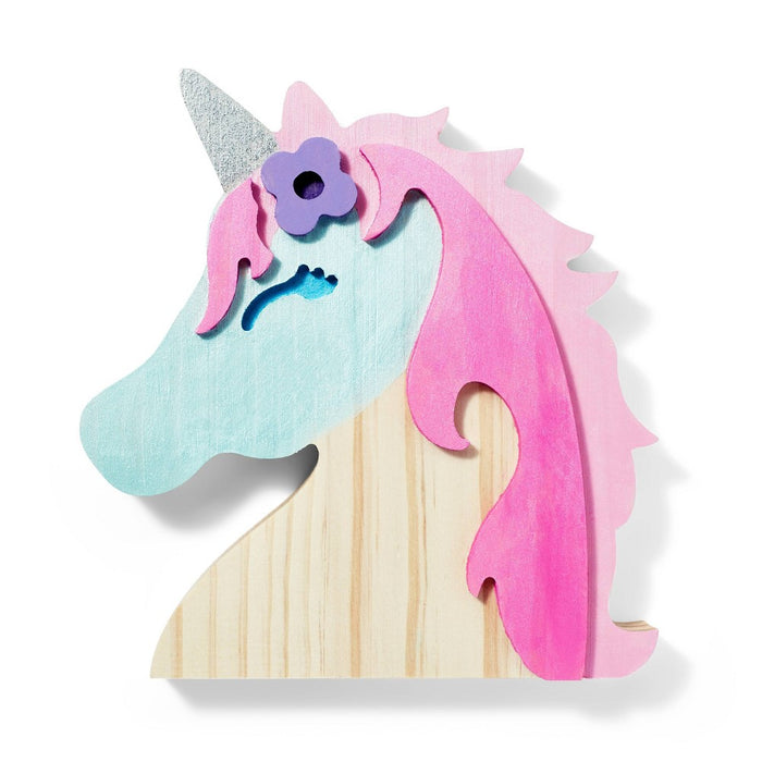 Freestanding Wood Unicorn - Mondo Llama
