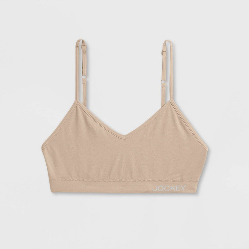 Jockey Generation Girls' 2pk Seamfree Bralette - Beige M
