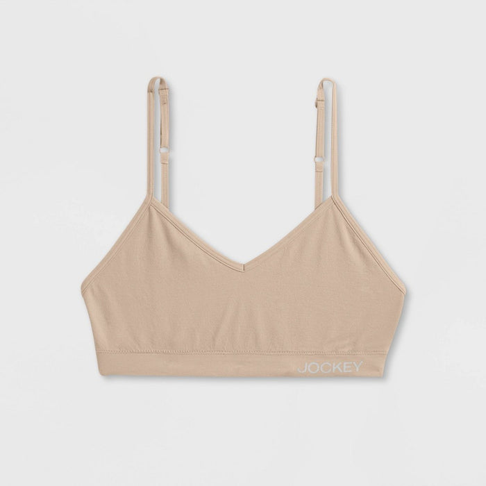 Jockey Generation Girls' 2pk Seamfree Bralette - Beige M