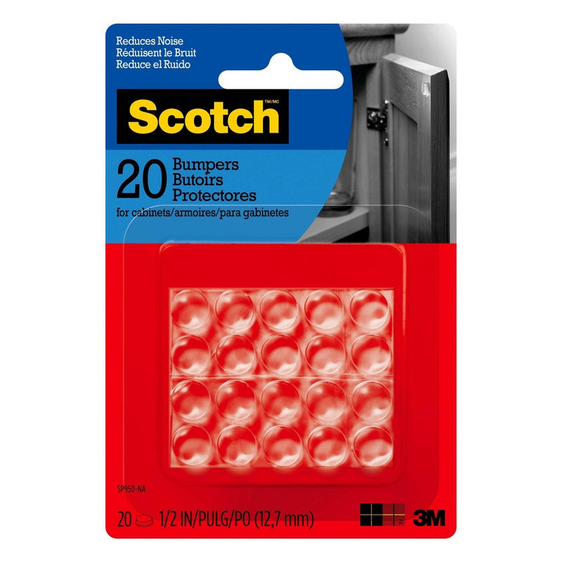 Scotch 20pk 1/2" Bumpers