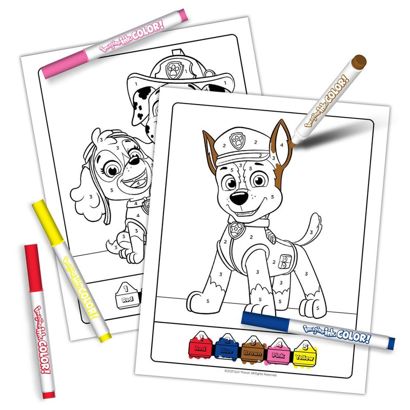 PAW Patrol Imagine Ink Color by Number