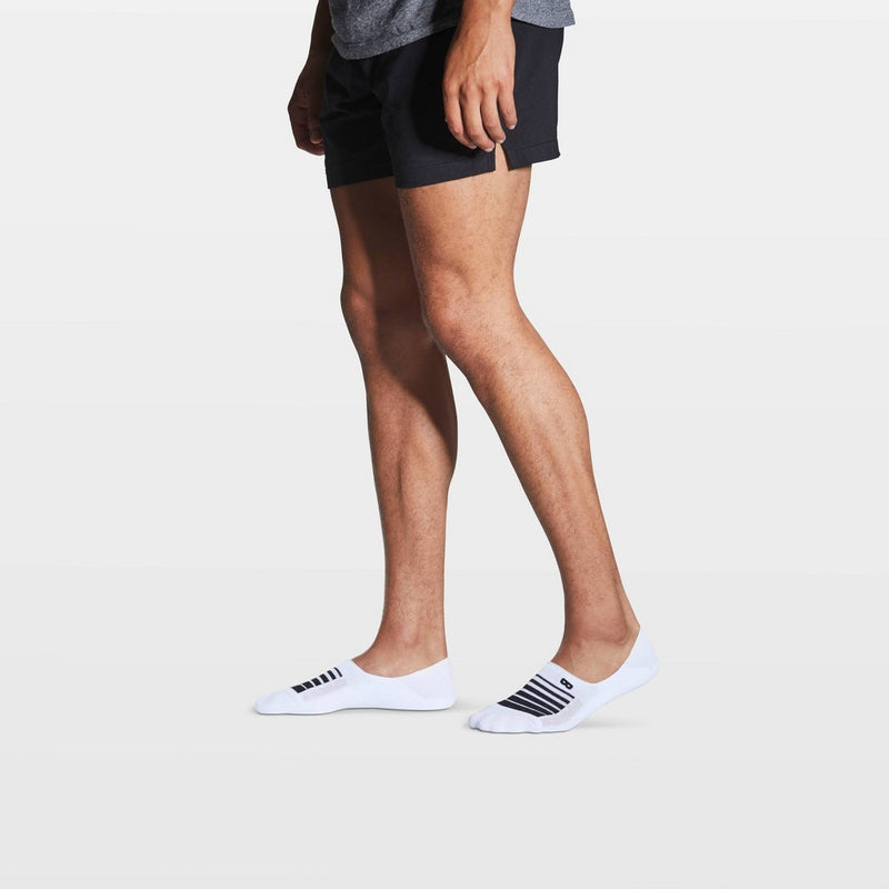 Pair of Thieves Men's Cushion No Show Socks 3pk - White 6-12