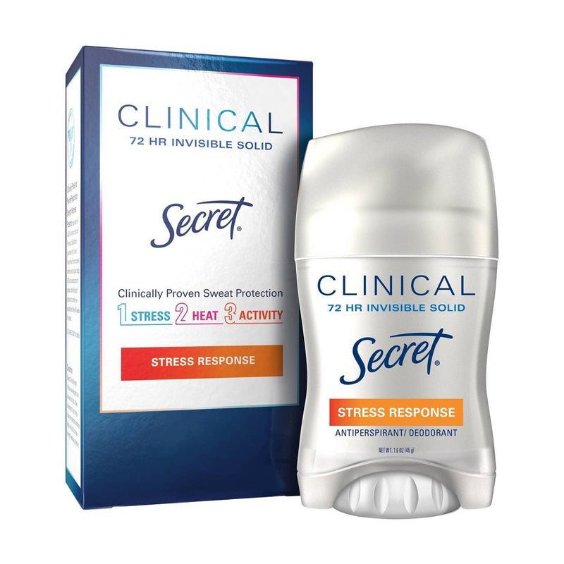 3 PACK Secret Clinical Strength Invisible Solid and Deodorant EXP 04/26