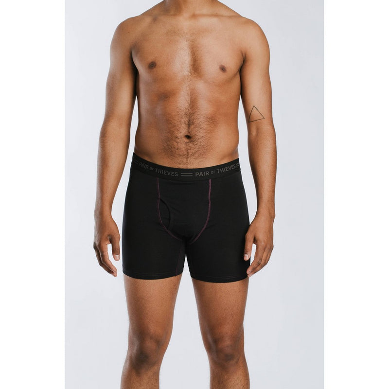 Pair of Thieves Men's Camo Boxer Briefs 2pk- Forest Green XL