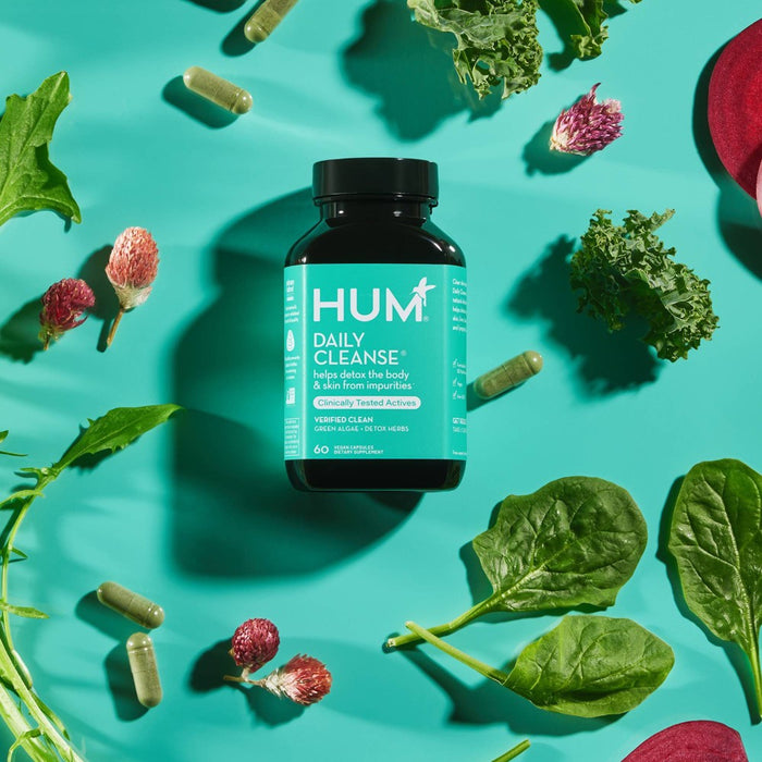 HUM Nutrition Daily Cleanse for Skin & Body Detox Vegan Capsules - 60ct