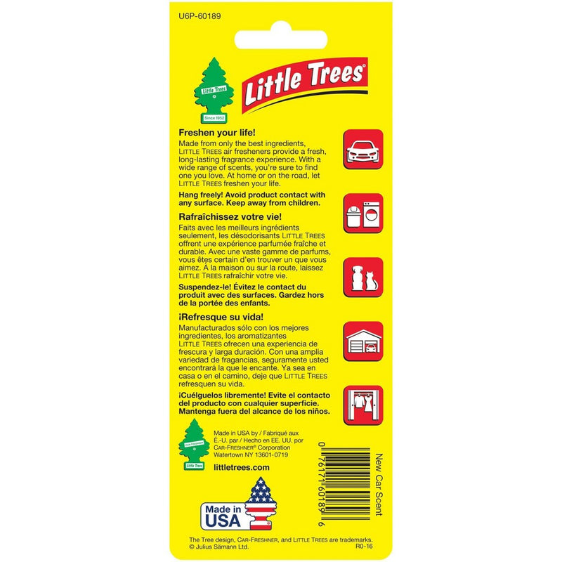 Little Trees 6pk New Car Scent Air Freshener