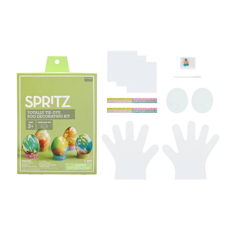 Tie Dye Egg Easter Decorating Kit - Spritz