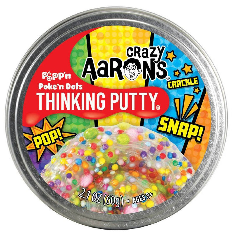 Crazy Aaron's Poke'n Dots - 3.5" Thinking Putty Tin