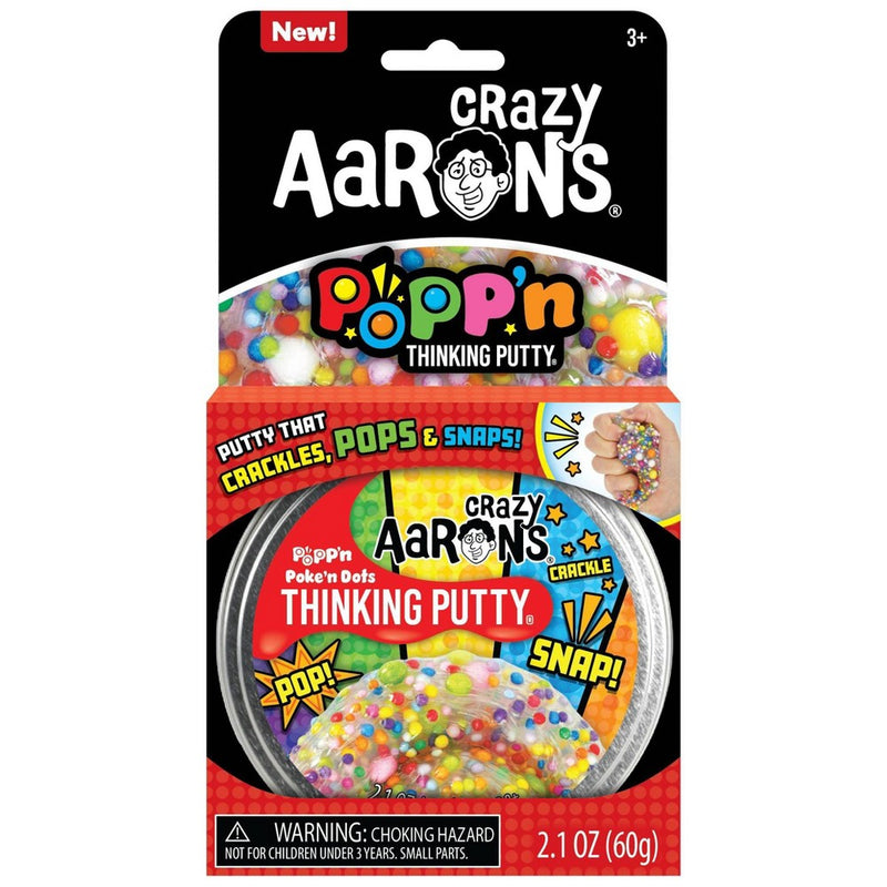 Crazy Aaron's Poke'n Dots - 3.5" Thinking Putty Tin