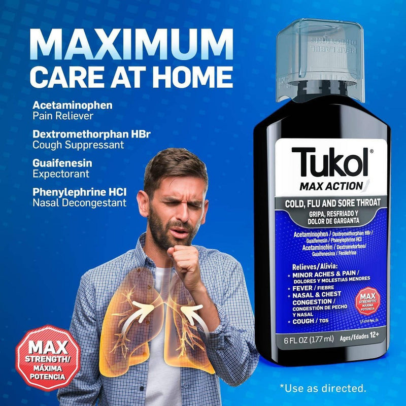 Tukol Pain Fever Remedy Liquid - 6 fl oz