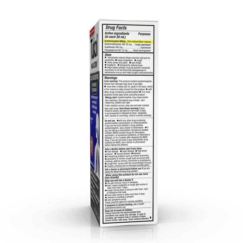 Tukol Pain Fever Remedy Liquid - 6 fl oz