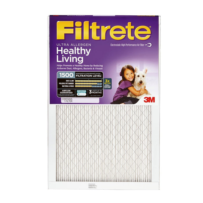 Filtrete Ultra Allergen, 2pk 16x20X1, Air Filter