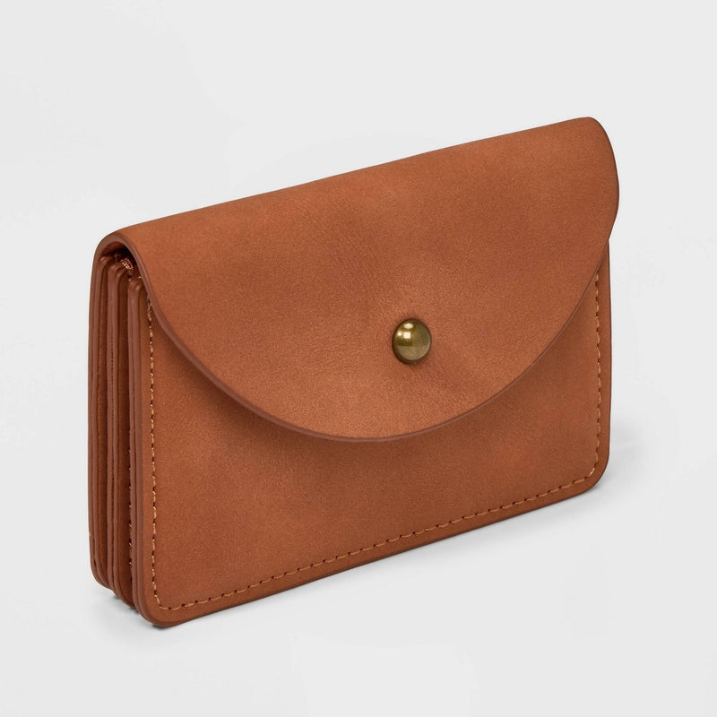 Accordion Card Case - Universal Thread Brown