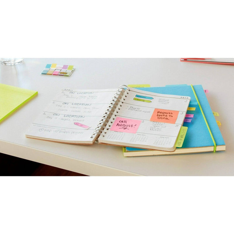 Post-it Notes Cube, 3" x 3" - Assorted Colors, 400 Sheets/Cube
