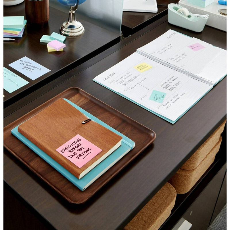 Post-it Notes Cube, 3" x 3" - Assorted Colors, 400 Sheets/Cube