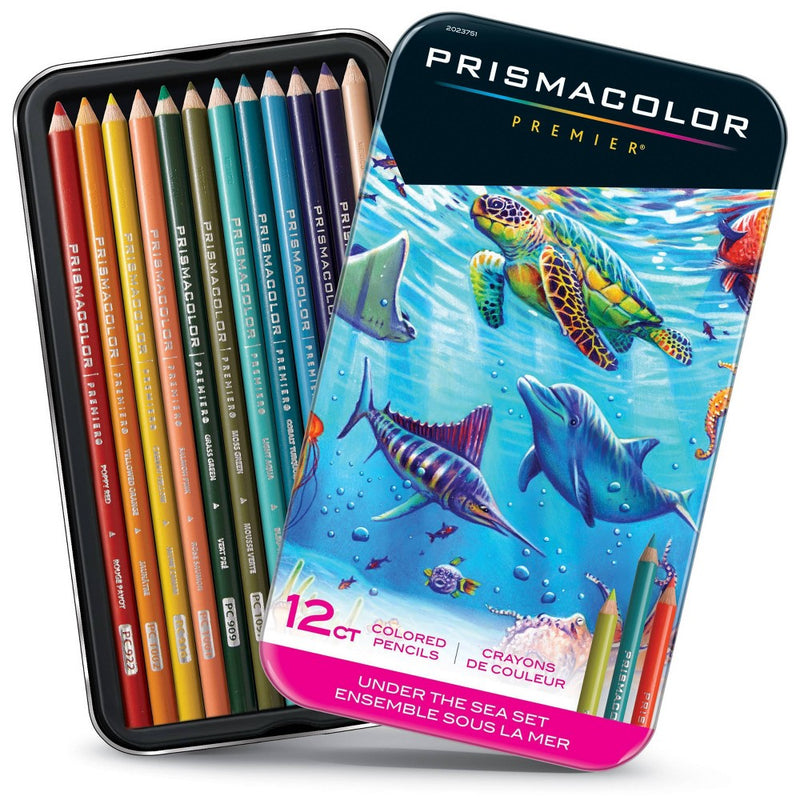Prismacolor Premier 12pk Colored Pencils - Under the Sea