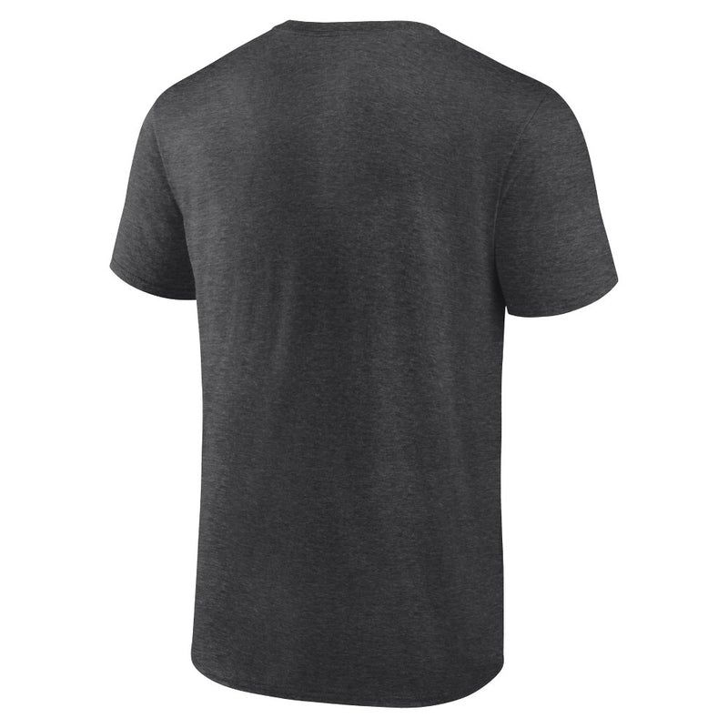 NFL Philadelphia Eagles Men's Team Striping Gray Short Sleeve Bi-Blend T-Shirt - XL