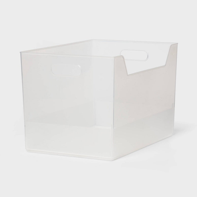 XL Multipurpose Storage Bin Clear - Brightroom