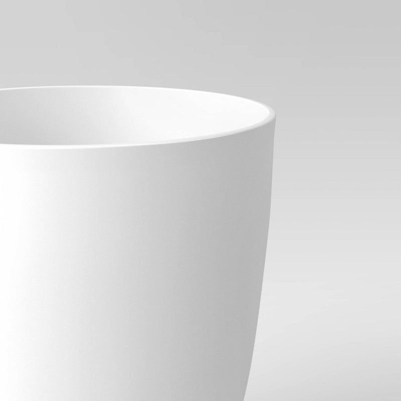 Self-Watering Plastic Indoor Outdoor Planter Pot White 20"x20" - Room Essentials