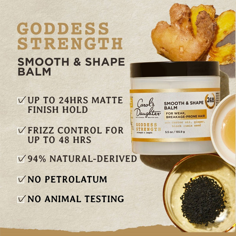 Carol's Daughter Goddess Strength Shaping and Smoothing Hair Balm - 5.5 fl oz