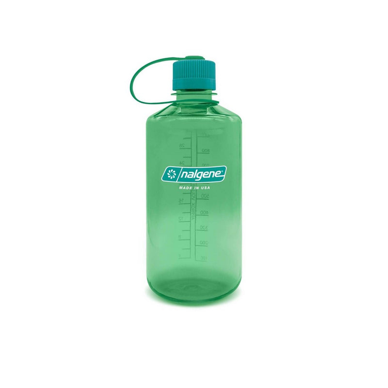 Nalgene 32oz Sustain Narrow Mouth Water Bottle - Ginko Green