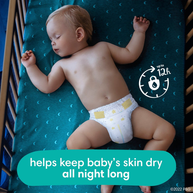 Pampers Swaddlers Overnight Diapers Enormous Pack - Size 7 - 60ct