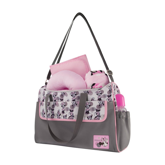 Disney Minnie Mouse Diaper Tote Bag - Gray