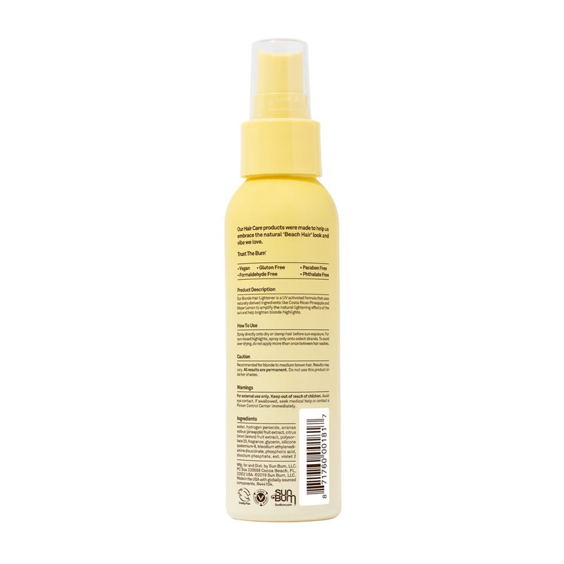 Sun Bum Blonde Formula Hair Lightener - 4 fl oz