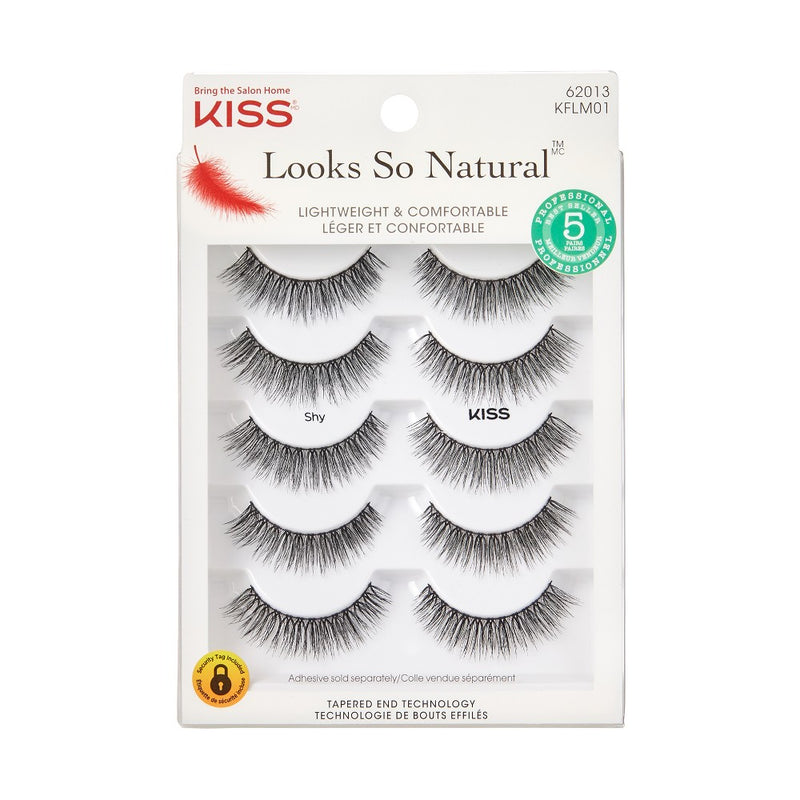 KISS Looks So Natural False Eyelashes - 5 Pairs