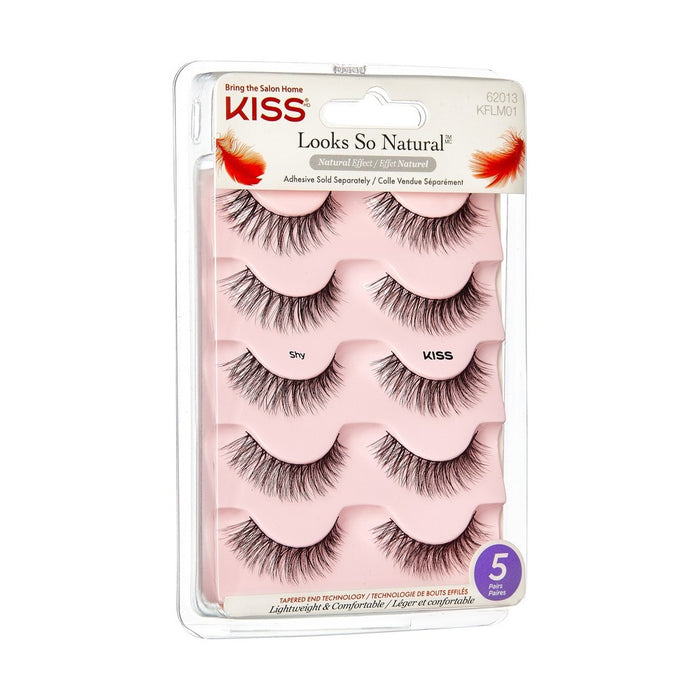 KISS Looks So Natural False Eyelashes - 5 Pairs