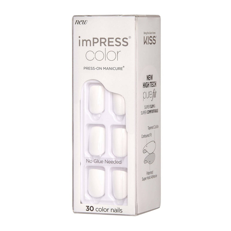 KISS imPRESS Color Press-On Nails - Frosting - 3pk - 90ct