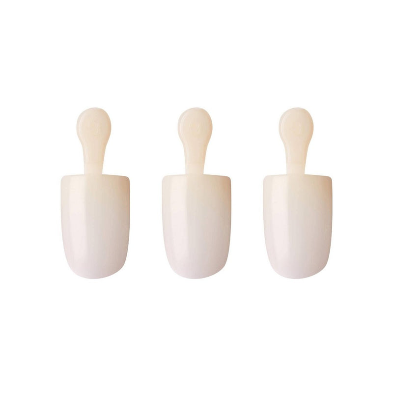 Kiss Nails Salon Acrylic Natural Fake Nails - Brief Encounter - 28ct