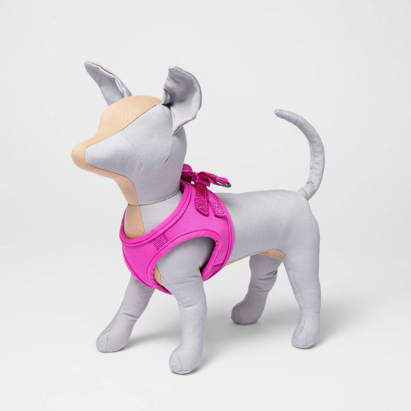 Reflective Comfort Dog Harness - XS - Pink - Boots & Barkley