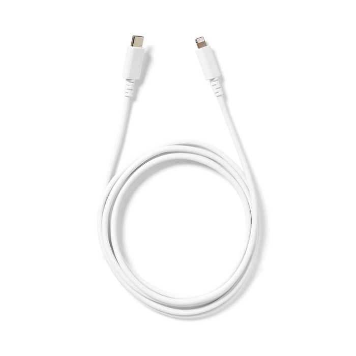 5' Lightning to USB-C Charging Cable - dealworthy White