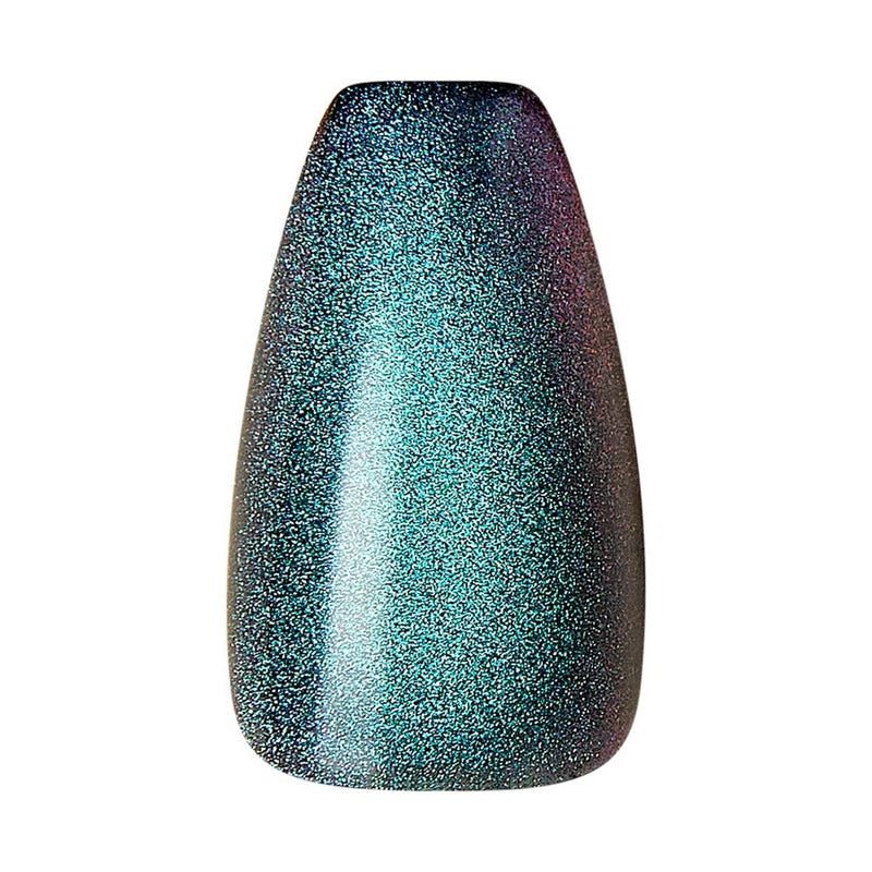 KISS Products gel Fantasy Magnetic Fake Nails - Chameleon - 31ct