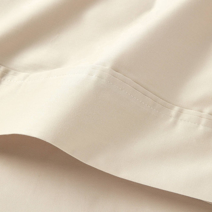 Full 400 Thread Count Solid Performance Sheet Set True Khaki - Threshold